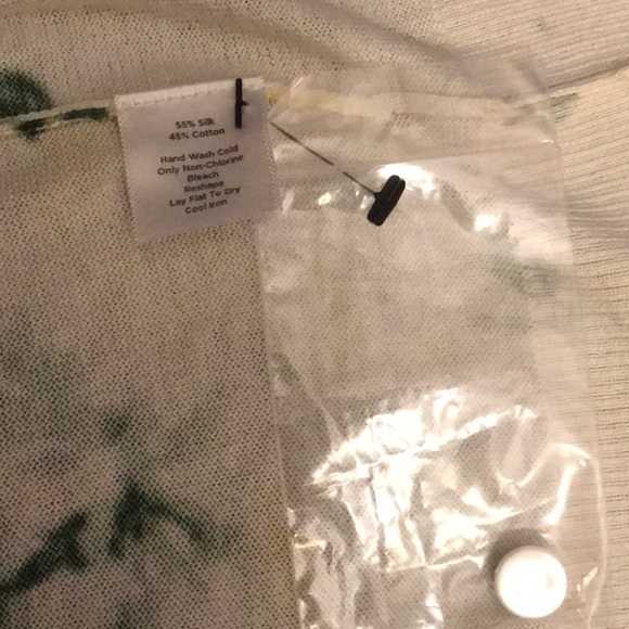 New Talbots Silk Sweater Cardigan - Picture 7 of 7